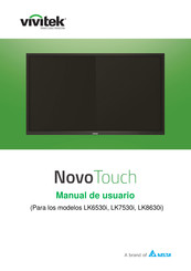 Delta Vivitek Novo Touch LK8630i Manual De Usuario