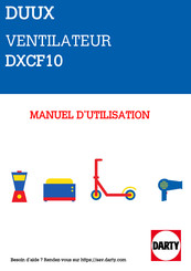 Duux DXCF10 Manual De Instrucciones