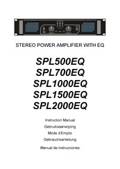 Skytec SPL1500EQ Manual De Instrucciones