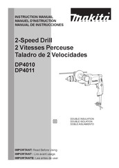 Makita DP4010 Manual De Instrucciones