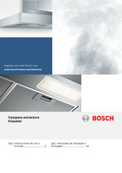 Bosch DWB097J50 Instrucciones De Uso Y Montaje