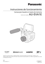 Panasonic AU-EVA1EJ Instrucciones De Funcionamiento