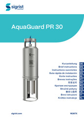 SIGRIST-PHOTOMETER AquaGuard PR 30 Guía Rápida De Instalación