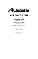 Alesis MULTIMIX 6 CUE Guia De Inicio Rapido