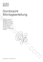 Dornbracht 36 210 361 Serie Instrucciones De Montaje