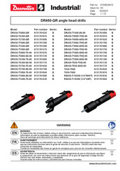 Desoutter DR450-T4000-SHD-90 Manual Del Usuario