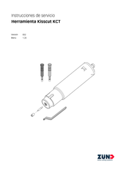 Zünd Kisscut G3 Serie Instrucciones De Servicio