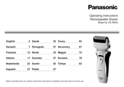 Panasonic ES-RW33-H503 Instrucciones De Operación