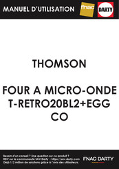 THOMSON T-RETRO20CREAM Manual De Instrucciones