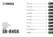 Yamaha SR-B40A Guía Rápida