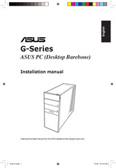 Asus G Serie Manual De Instalación
