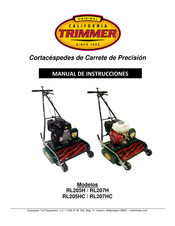 California Trimmer RL205H Manual De Instrucciones