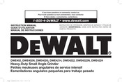 DeWalt DWE4224 Manual De Instrucciones