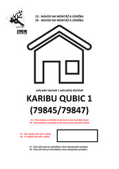 Karibu QUBIC 1 Instrucciones De Montaje