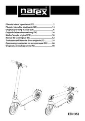 Narex ESN 352 Manual De Uso Original