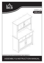 HOMCOM 835-471 Instrucciones De Montaje