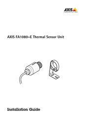 Axis Communications FA1080 Guia De Instalacion