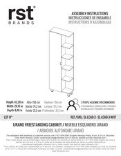 rst brands SL-LCAB-3 Instrucciones De Ensamble