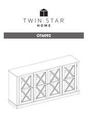 Twin Star Home OT6092 Instrucciones De Montaje