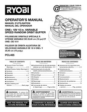 Ryobi PCL465 Manual Del Operador