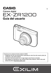 Casio Exilim EX-ZR1200 Guia Del Usuario