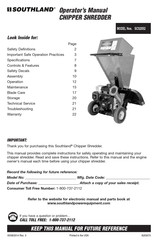 Southland SCS2052 Manual Del Operador