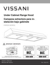 Vissani QR354 Serie Manual Del Usuario