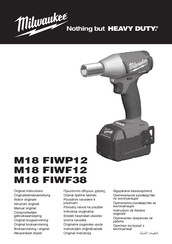 Milwaukee M18 FIWP12 Manual Original