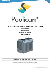 Poolex POOLICAN Manual De Instalación Y De Uso