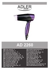 Adler europe AD 2260 Manual De Uso