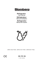 Blomberg BRFB 1051 FFBIN Manual Del Usuario