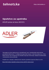 Adler europe AD 2321 Manual De Uso