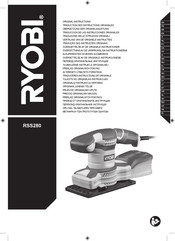 Ryobi RSS280 Traducción De Las Instrucciones Originales