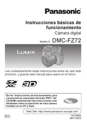 Panasonic LUMIX DMC-FZ72 Instrucciones Básicas De Funcionamiento