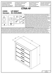 Forma Ideale ETNA 4F UP 00847 Instrucciones De Montaje