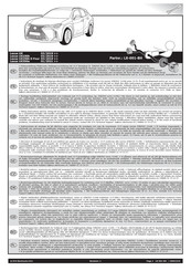 ECS Electronics LX-001-BH Instrucciones De Montaje