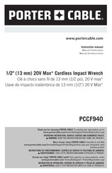 Porter Cable PCCF940M1 Manual De Instrucciones