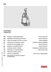 KWC ACEF3002 Instrucciones De Montaje Y Servicio