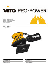 VITO PRO-POWER VILMB180 Manual De Instrucciones