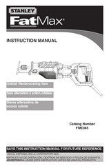 Stanley FatMax FME365 Manual De Instrucciones