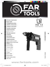 Far Tools HD 13 Manual Del Usuario