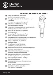 Chicago Pneumatic CP 0122 SL Instrucciones De Seguridad Y De Funcionamiento