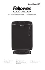 Fellowes AeraMax-190 Manual De Instrucciones