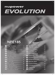 Nupower EVOLUTION NPE185 Manual De Instrucciones