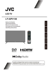 JVC LT-32FV130 Manual De Instrucciones