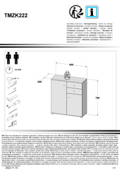 Forte TMZK222 Instrucciones De Montaje