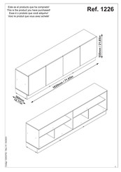 CARRARO Moveis 1226 Instrucciones De Montaje