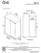 OVE BEL 32 831681 Instrucciones De Instalación