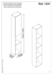 CARRARO Moveis 1231 Instrucciones De Montaje