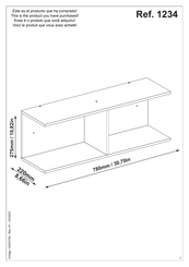 CARRARO Moveis 1234 Instrucciones De Montaje